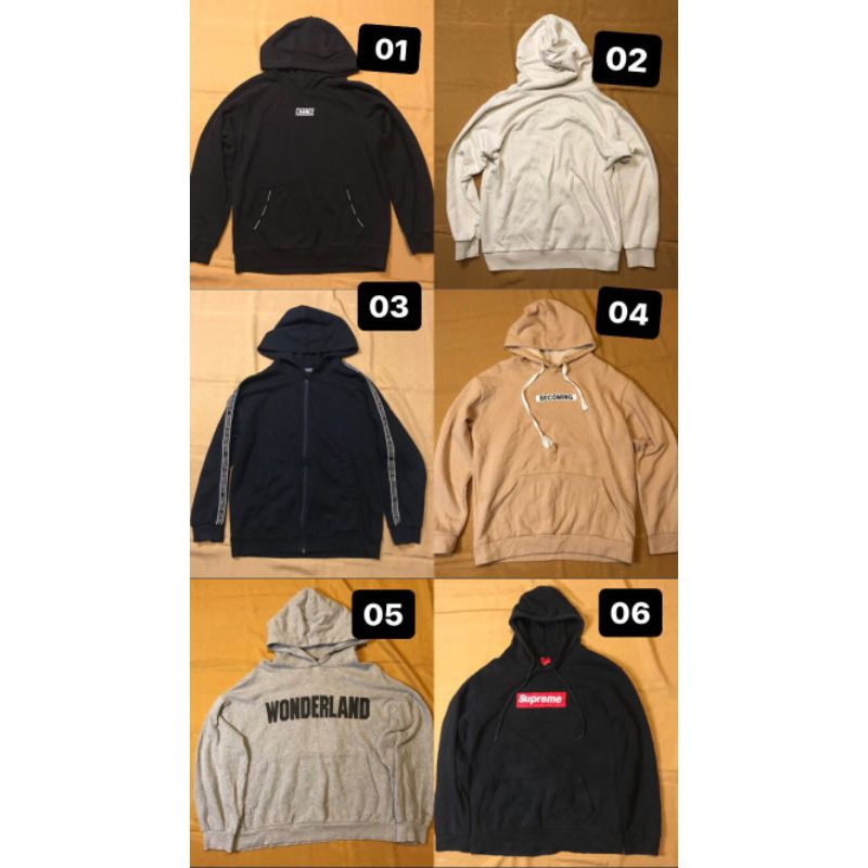 HOODIE second brand original SUPREME fulltag