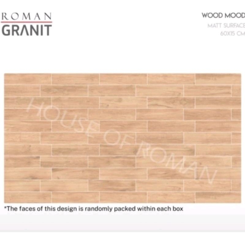 granit roman 15x60 motif matte kayu