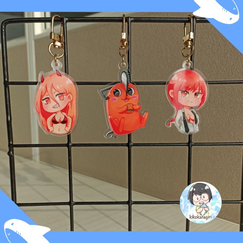 [kikokatagiri] Chainsaw Man acrylic keychain