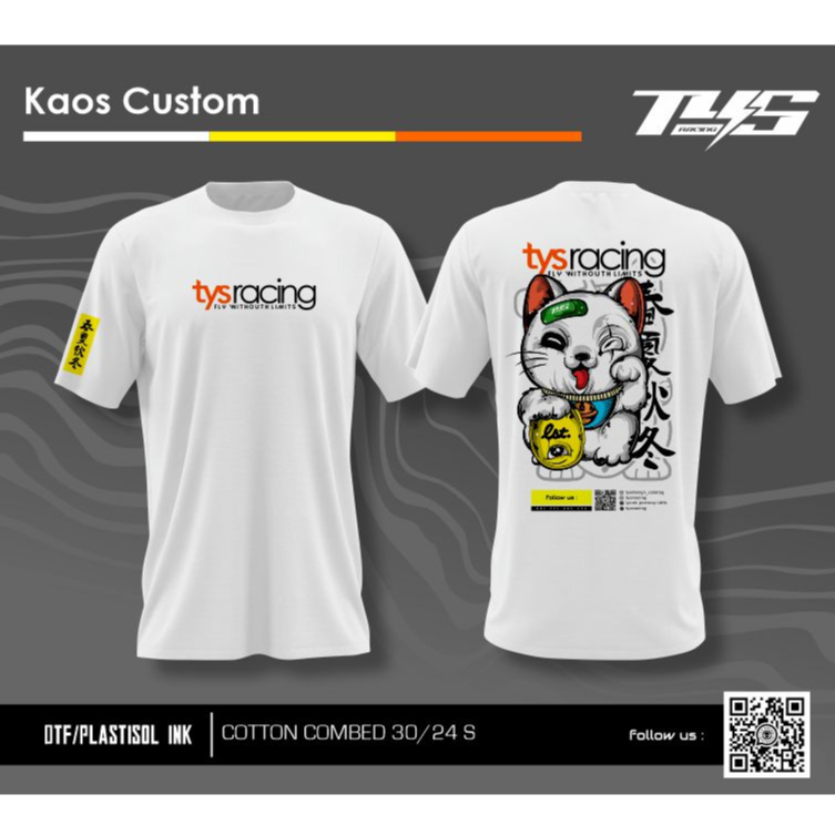 KAOS CUSTOM | KAOS PRINT DTF | KAOS SATUAN