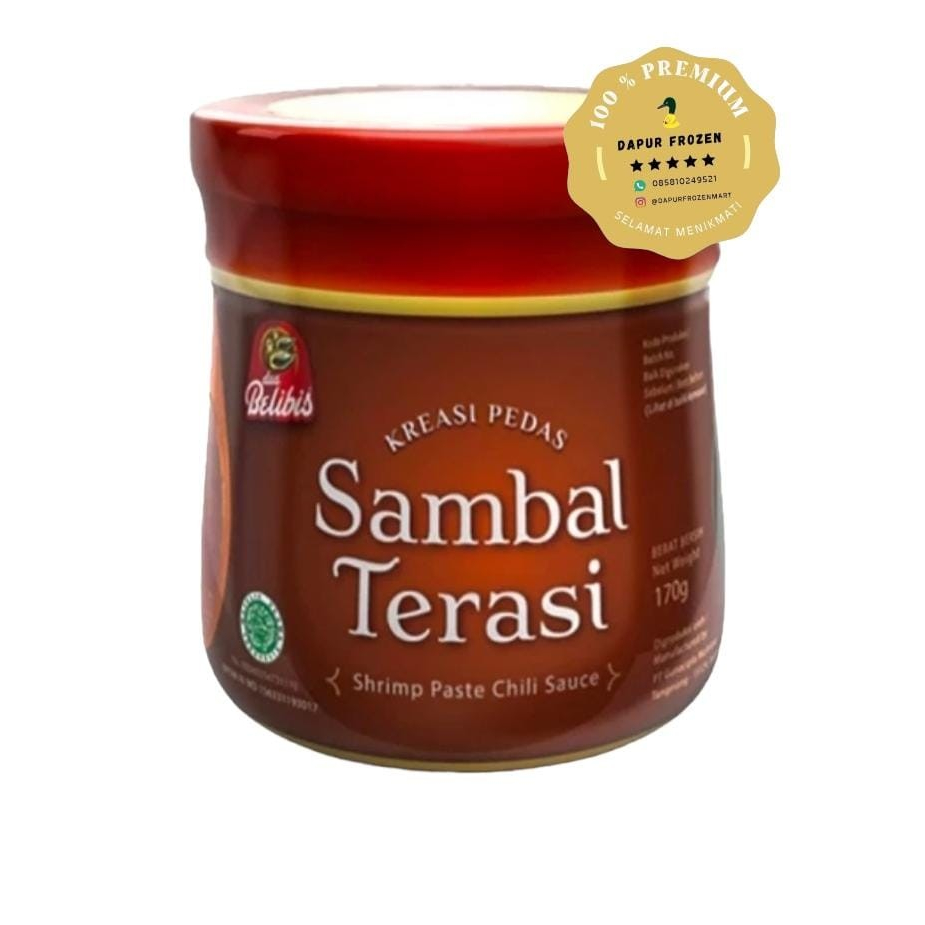 

Dua Belibis Sambal Terasi Toples 170 GR