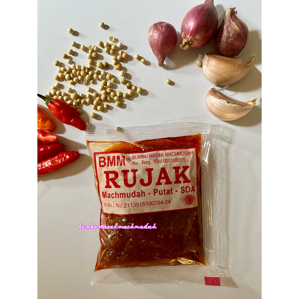 

BMM - Rujak Bumbu Masak Machmudah 55 gr