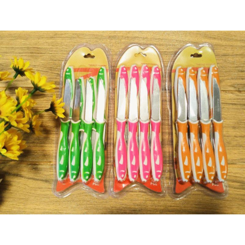 TERBARU PISAU IKAN SET 12PCS PISAU BUAH PISAU SAYUR ALAT PEMOTONG SATU SET LENGKAP