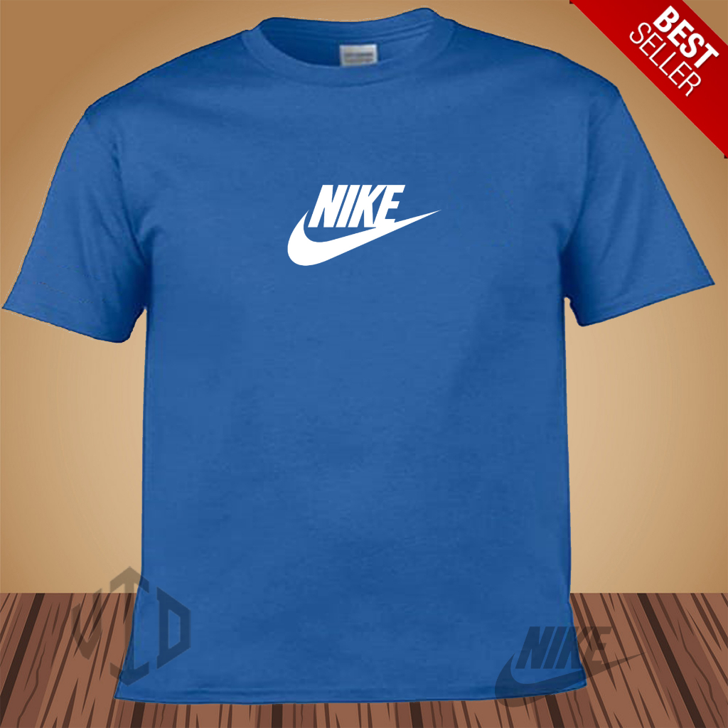 Kaos Keren Lengan Pendek LOGO NIKE 0002 MOTIF PUTIH Distro Premium / Kaos Murah / Kaos Ukuran Jumbo/