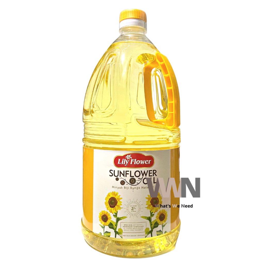 

Lily Flower Sunflower Oil 2 Liter - Minyak Bunga Matahari