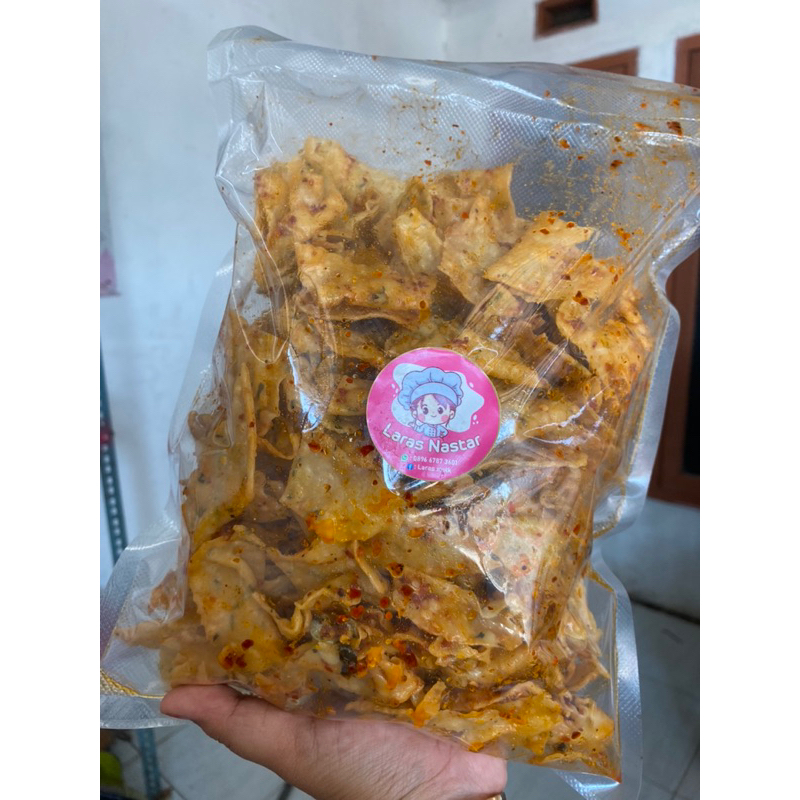 

KUE BAWANG EKXTRA PEDAS 500gram