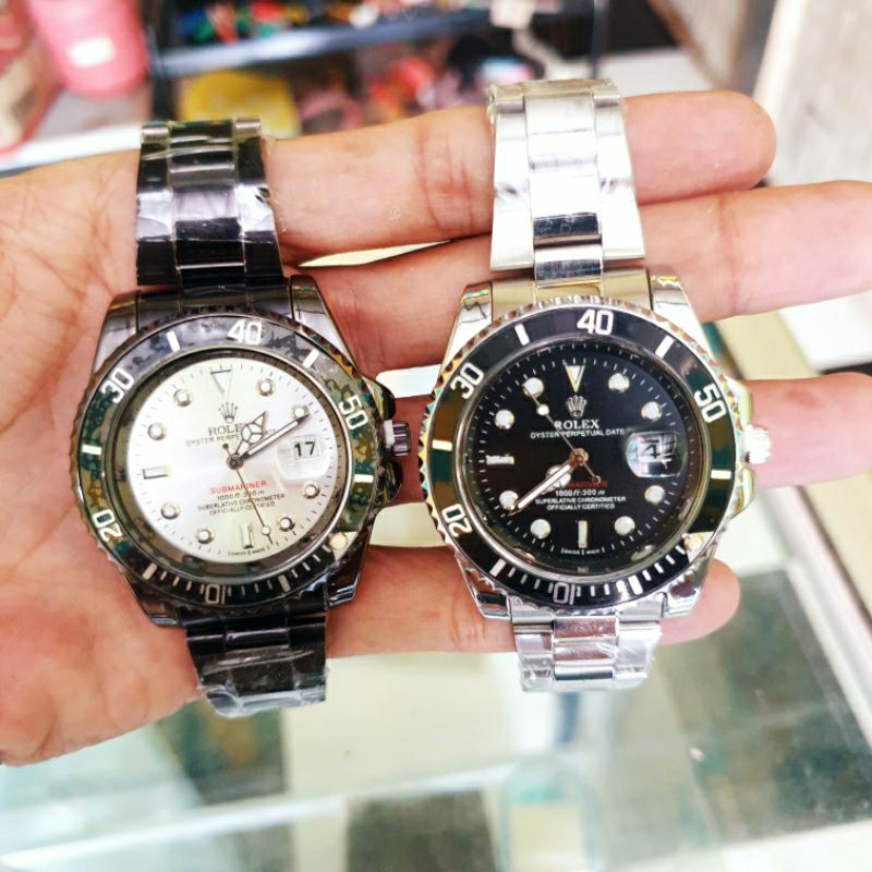JAM ROLEX PRIA/WANITA MODEL TEBARU - JAM TANGAN PRIA/WANITA RANTAI MODEL SIMPLE