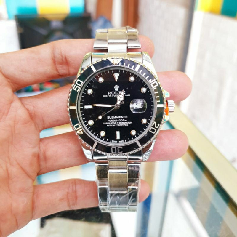 ● JAM TANGAN PRIA RANTAI KEREN TERBARU  - JAM PRIA MERK ROLEX MODEL TERBARU - JAM TANGAN PRIA ●