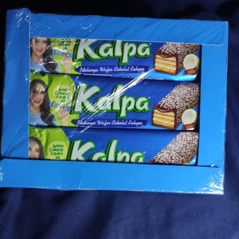 

Kalpa wafer cokelat kelapa pack 12@22gr