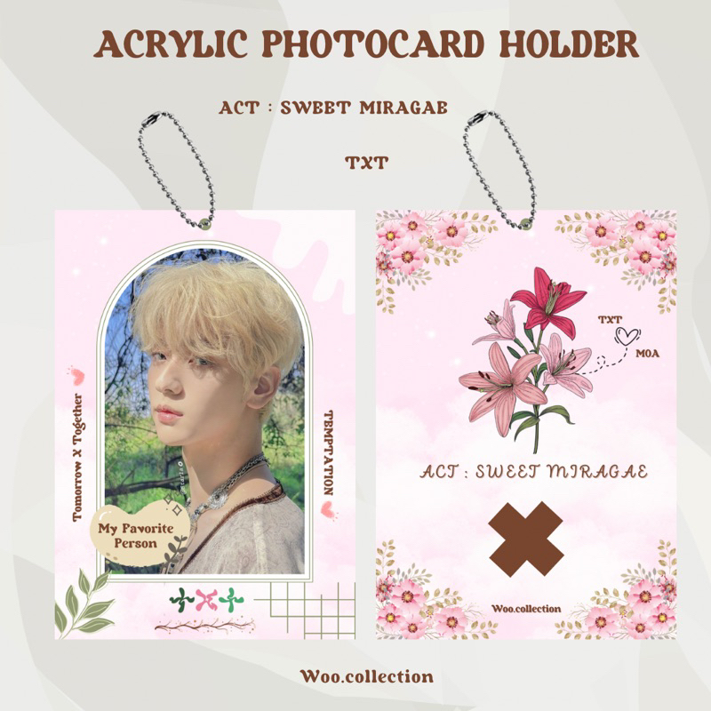 CAHOL || CARD HOLDER TXT ACT : SWEET MIRAGAE