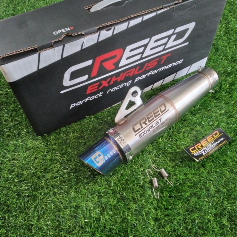 silincer selencer creed GP orisinil 100% creed Exhaust