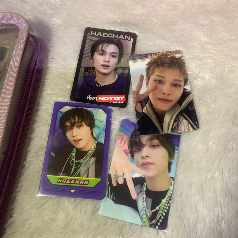 photocard pc tc ayyo b ver haechan (hitam) with pair take all