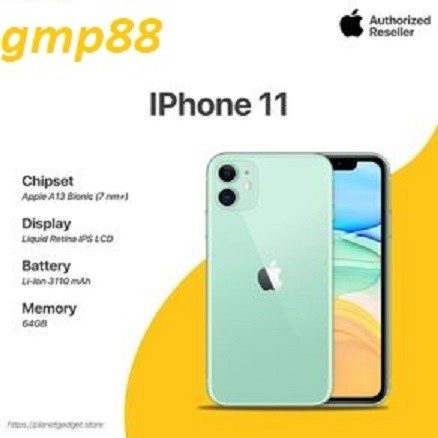 APPLE IPHONE 11 64GB GARANSI RESMI IBOX 100% Ready Khusus Batam