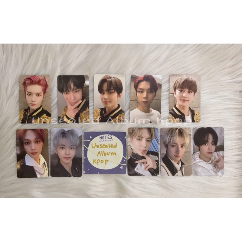 NCT127 & NCT Dream PC Photocard Brochure Beyond Live Jeno Jaemin Doyoung Taeyong Chenle Haechan Renj