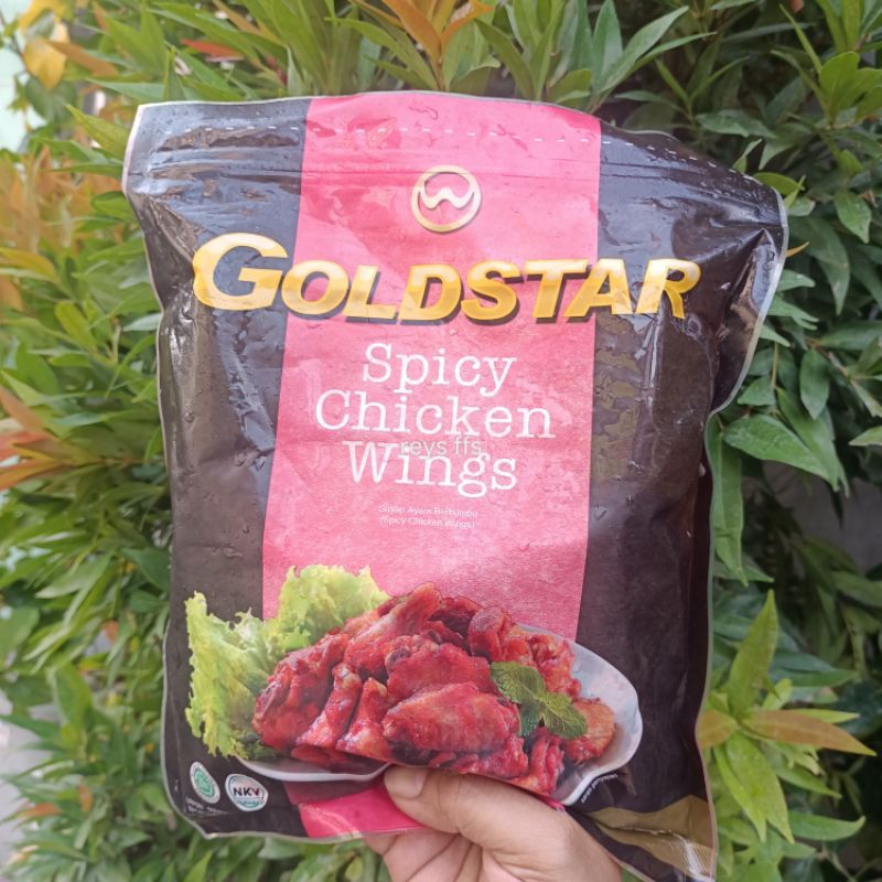 

Goldstar spicy wings 500gr