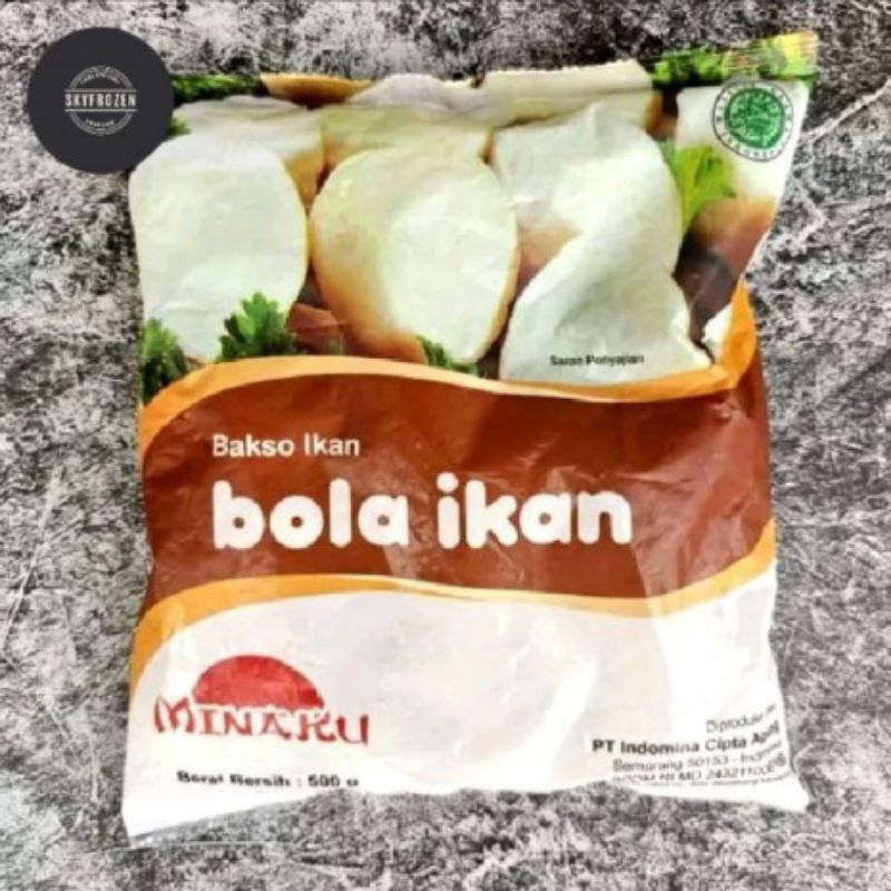 

Minaku Bakso Ikan 500gr Bola Ikan