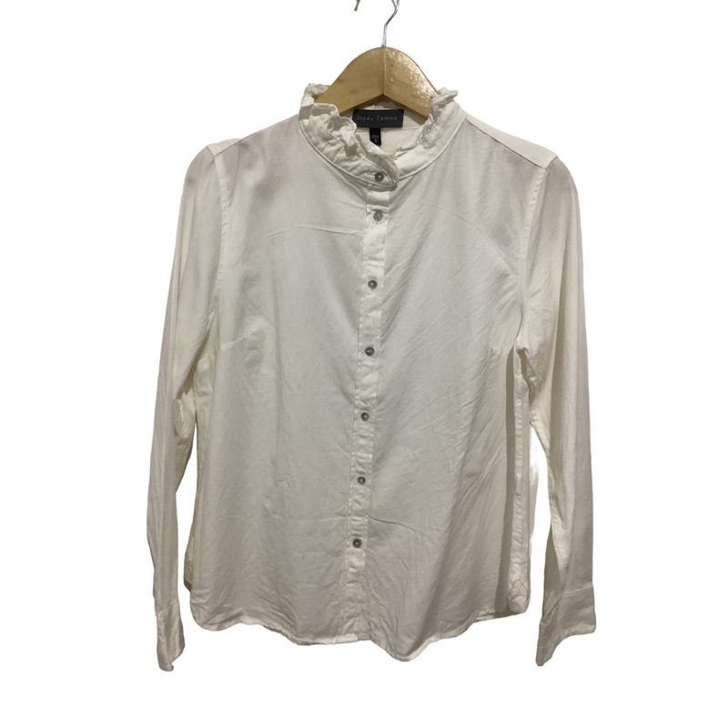 Kemeja Broken White Unpeu Femme wanita grade b
