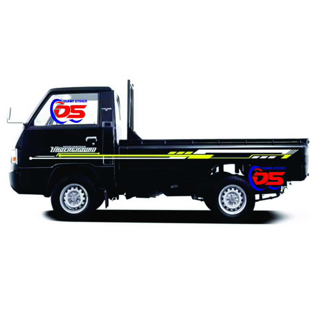 Stiker Mobil Pick Up Striping Mobil Pick Up UNDERGROUND Stiker Mobil L300 Colt T Carry Mega Carry Te