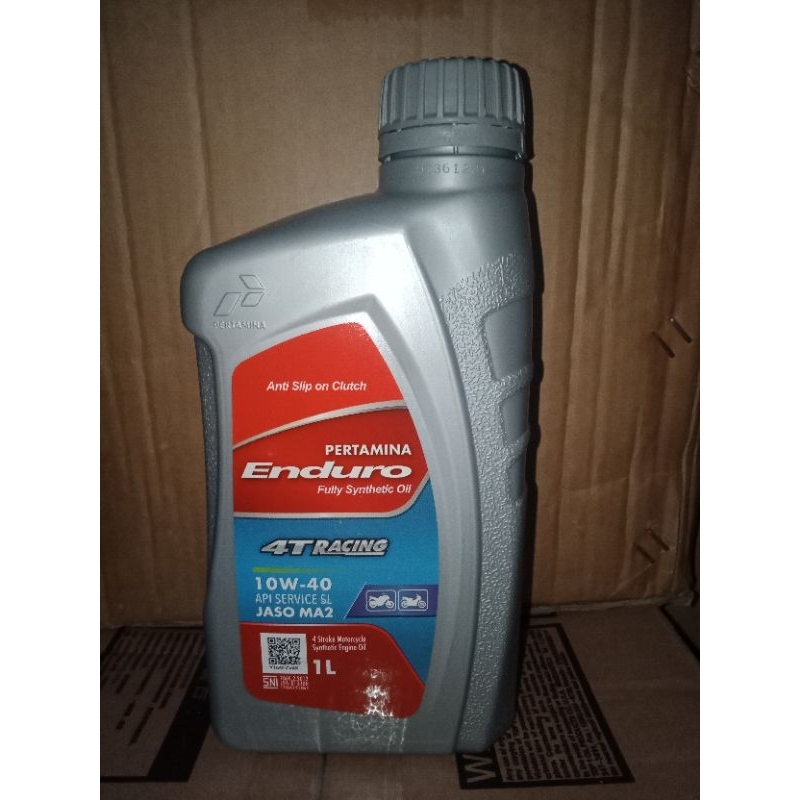 Oli Pertamina Enduro Racing 4T Original 10W-40 [wangi permen karet]