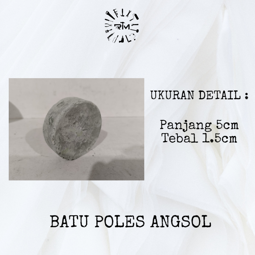 Batu Poles Langsol/Watu ijo/Sabun Poles Langsol