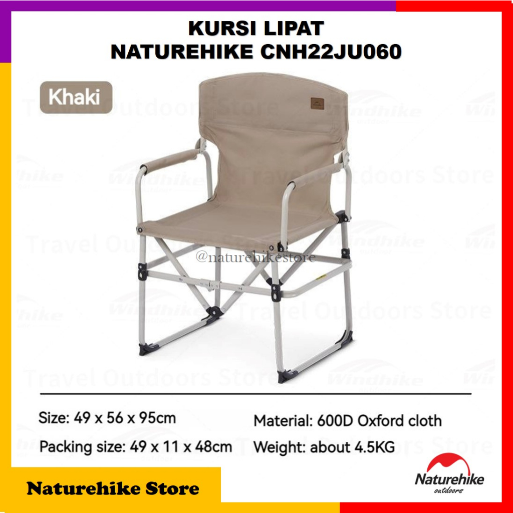 Kursi Lipat Camping Outdoor Naturehike CNH22JU060