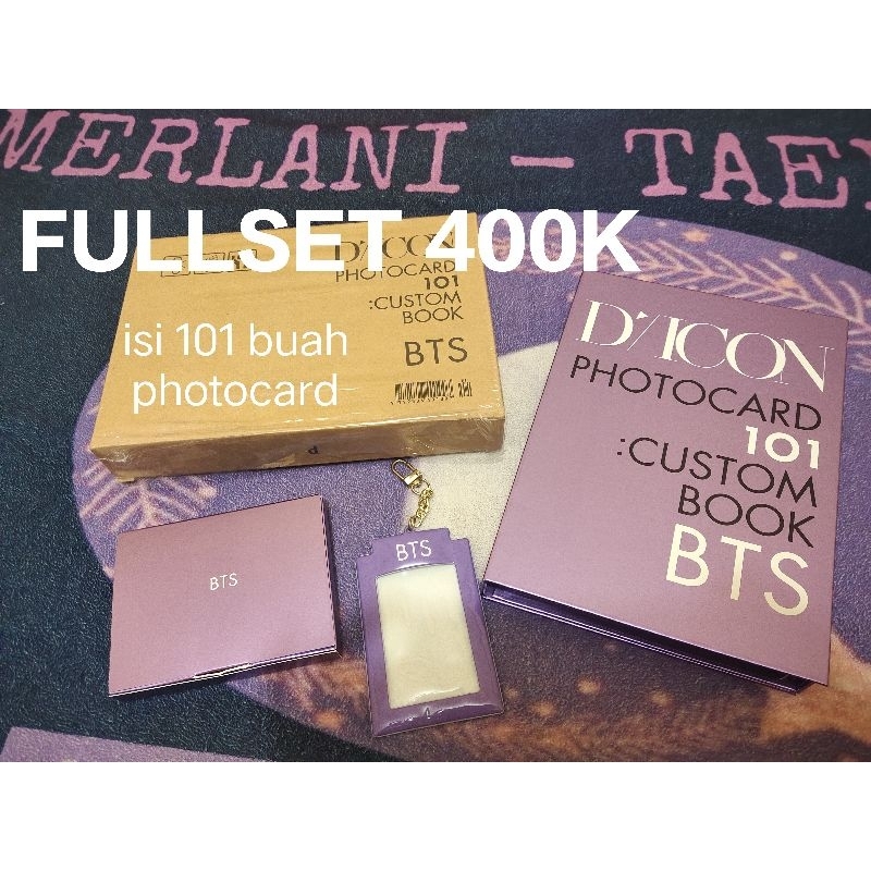 DICON 101 BTS FULLSET UNSEALED