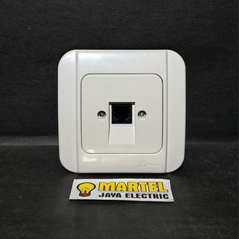 Stop kontak Telfon broco galleo / outlet telfon