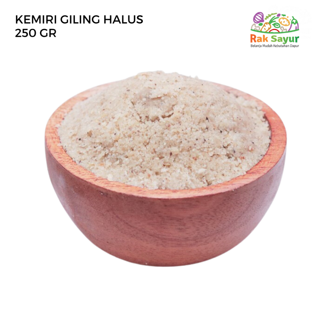 

Kemiri Giling Halus 250 Gr Rak Sayur Padang