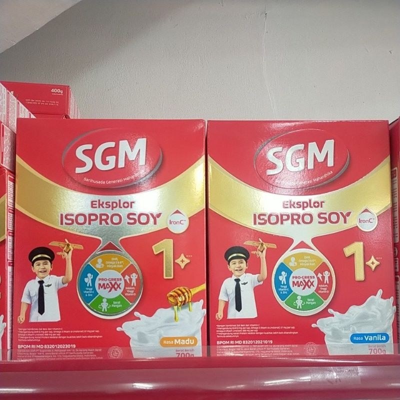 

SGM SOYA 1 PLUS MADU/VANILA 700GR