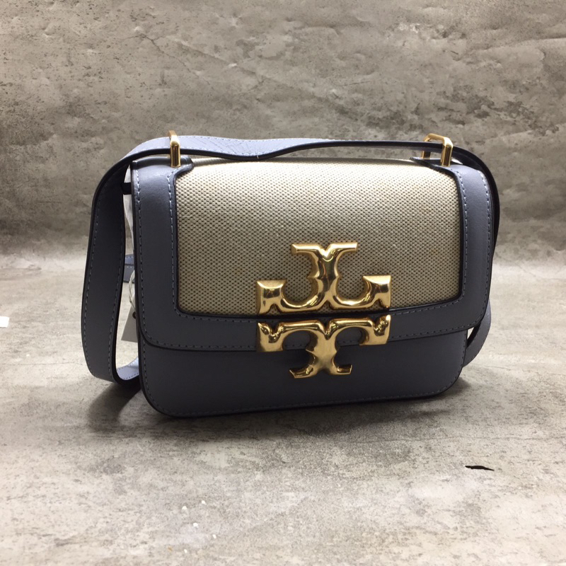 TB Eleanor Canvas Convertible Shoulder Bag Small