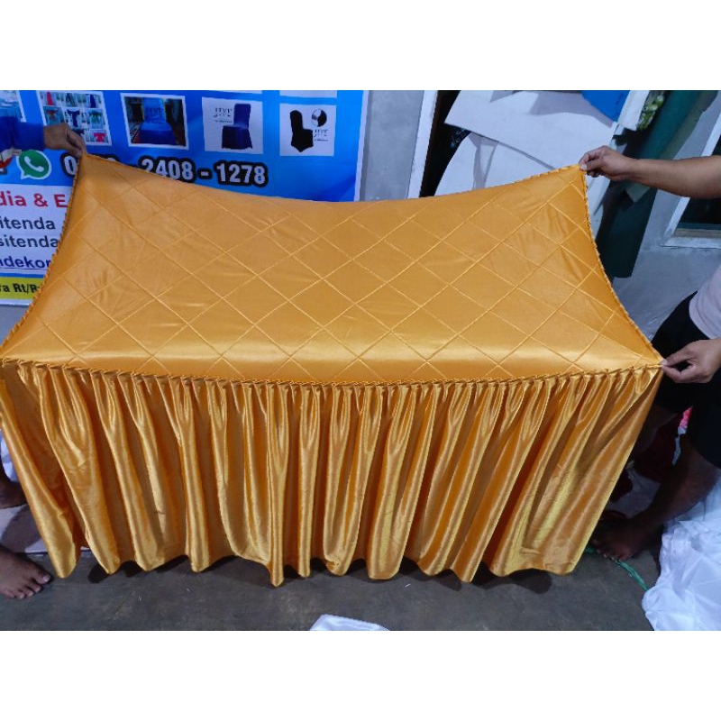 Cover meja / taplak meja Uk. 120x60x70