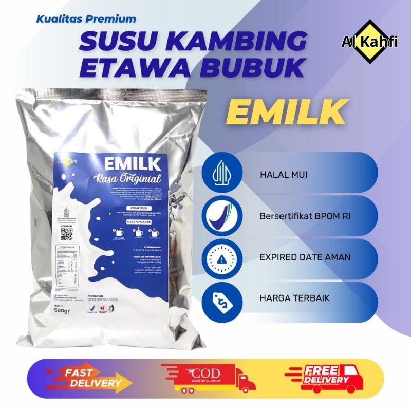 

susu kambing etawa emilk 500gr susu bubuk etawa