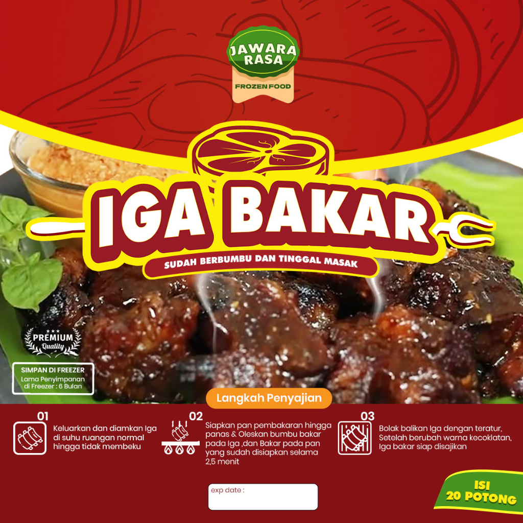 

IGA PANGGANG ORIGINAL @1KG JAWARA RASA