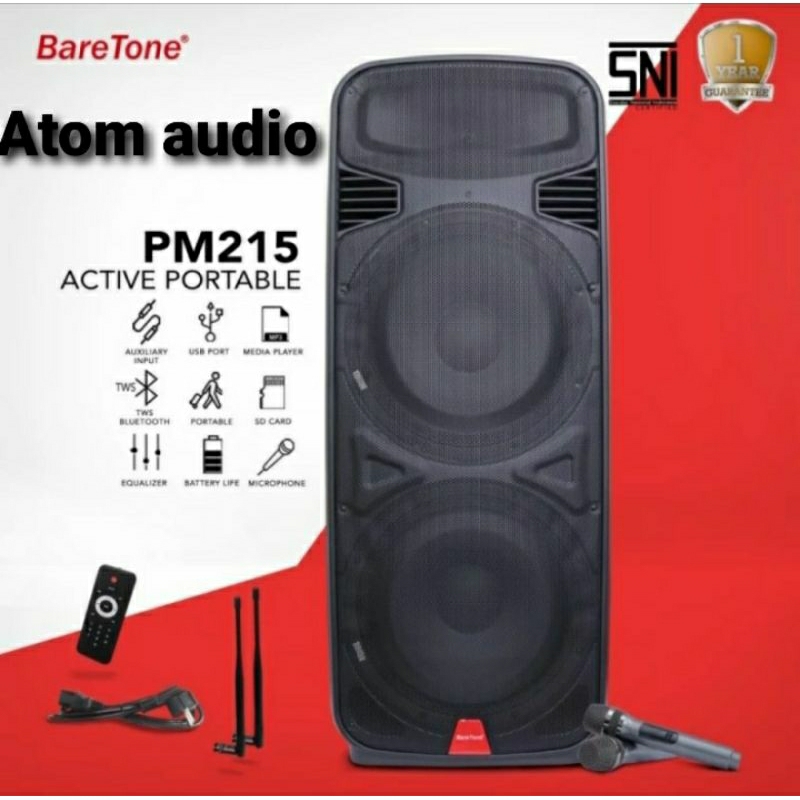 BARETONE PM 215 PORTABLE