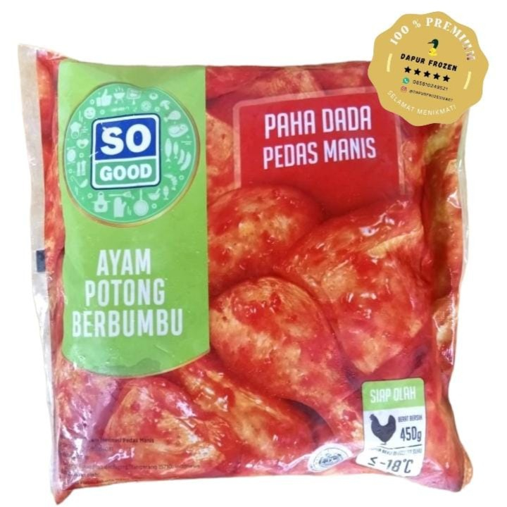 

So Good Ayam Potong Pedas Manis 450 gr