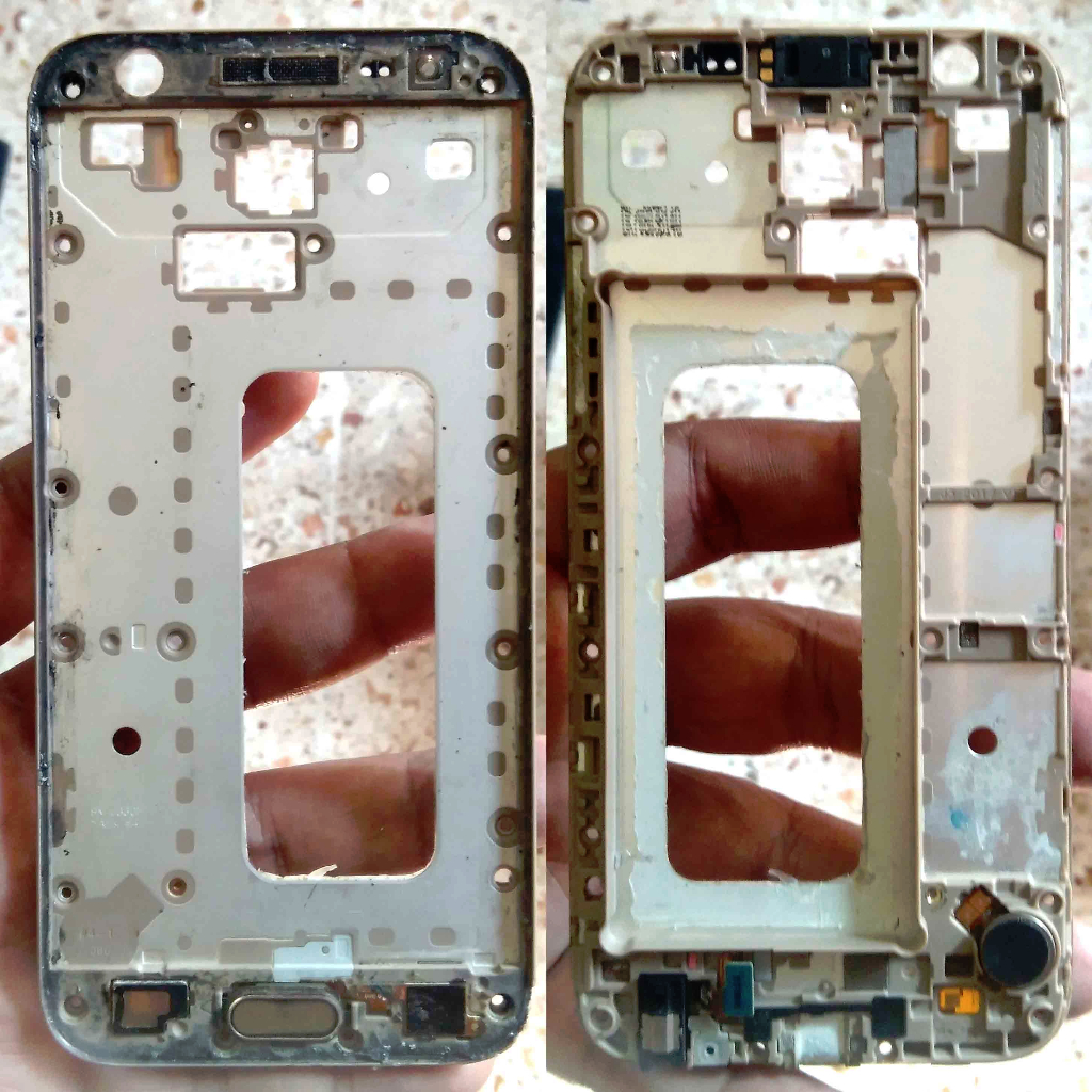 Tatakan LCD Samsung Galaxy J3 Pro SM-J330G Tulang Tengah Samsung J3 Pro Frame Bezzel Samsung Galaxy 