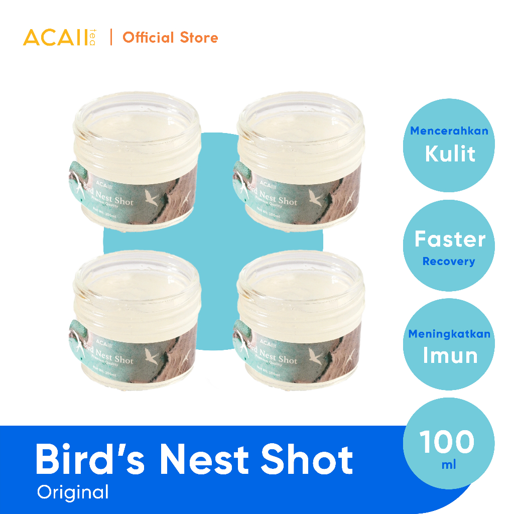 

Acaii Tea Bird's Nest Shot Pack of 4 (4x100ml)