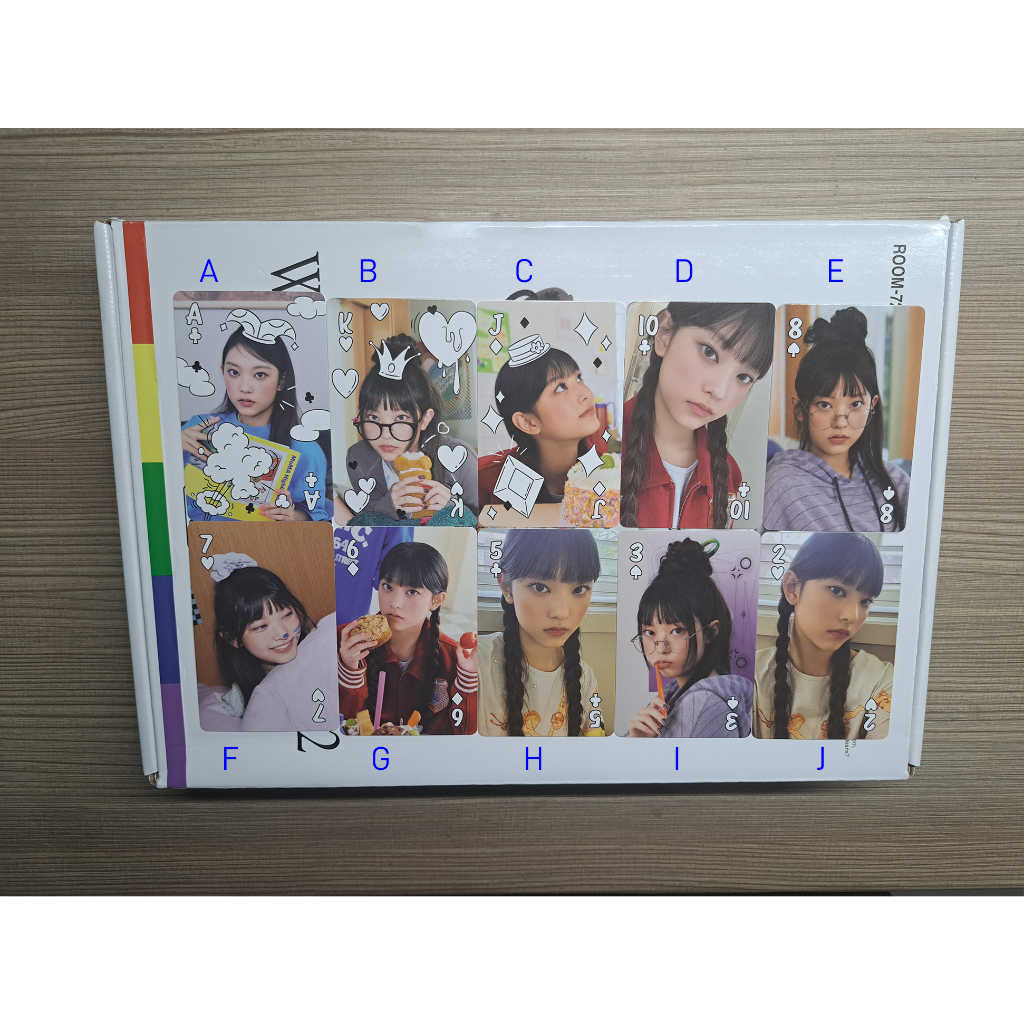 [Ready Stock] NewJeans Haerin PhotoCard Official PC Season's Greeting 2023 KPop