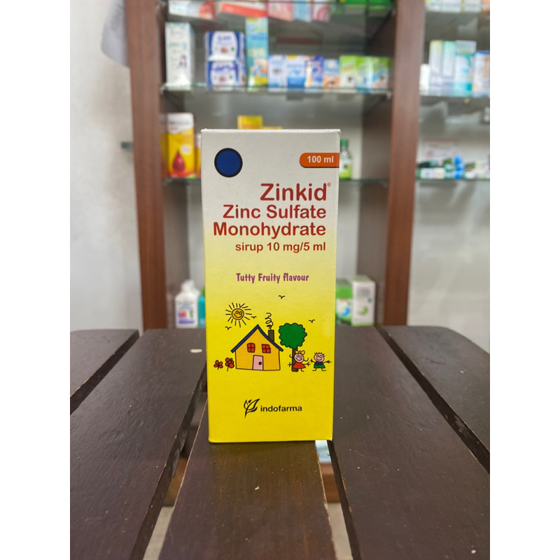 Zinkid Sirup 100ml / Zinc Sirup / Obat Diare Anak