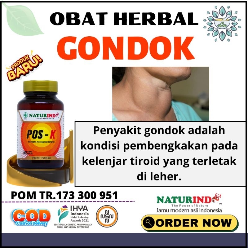 Obat Herbal Kelenjar Tiroid Gondok Hipertiroid Hipotiroid Benjolan di Leher Gondok Beracun Kista Ter