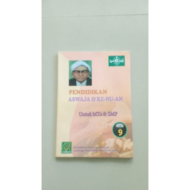 Buku Aswaja dan ke-NUan kelas 9 SMP/MTs