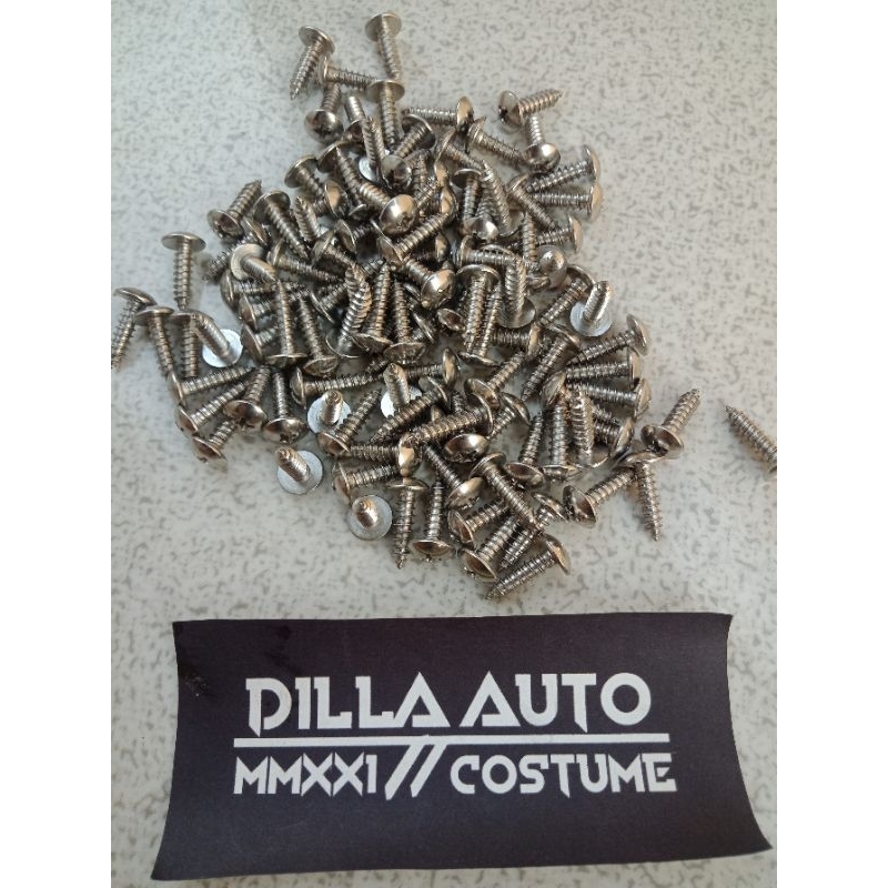 BAUT BODY/BAUT SEKRUP BODY MOTOR HONDA UNIVERSAL HARGA PER 1 PCS