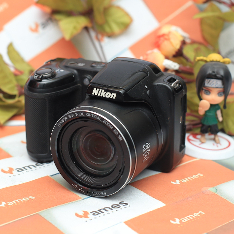 Nikon Coolpix L320 Kamera Prosumer Lensa 26x Optical Zoom Good Condition