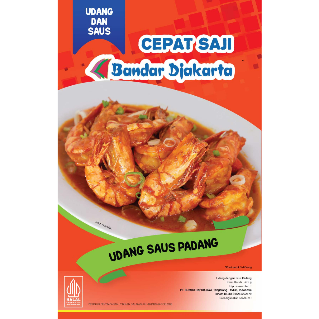 

Cepat Saji Bandar Djakarta - Udang Saus Padang
