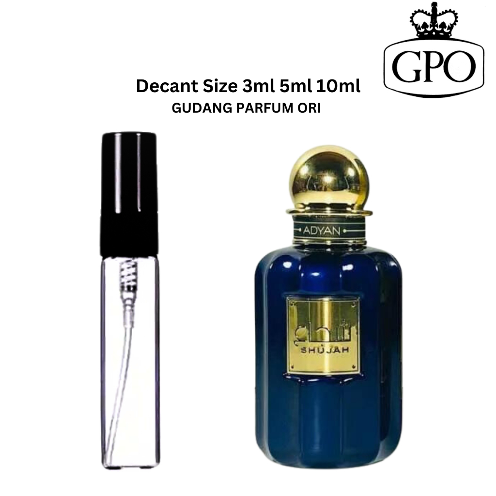 Parfum Decant Adyan Shujah EDP For Unisex