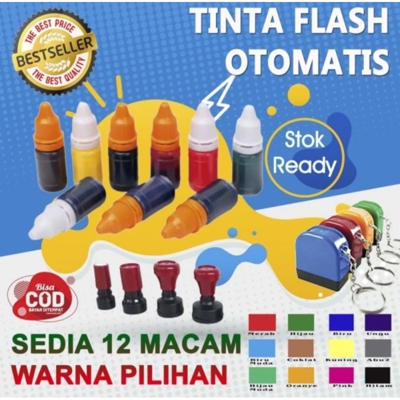 

tinta stempel flash/otomatis 5ml