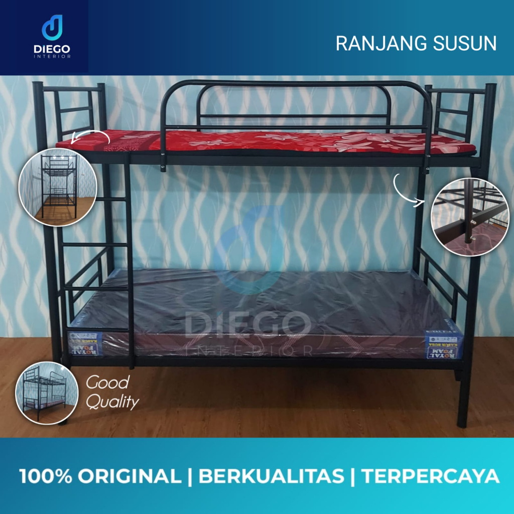 Ranjang Susun Minimalis Demir
