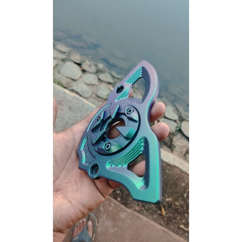 Cat bunglon hijau biru ungu / green blue purpple 100 ML