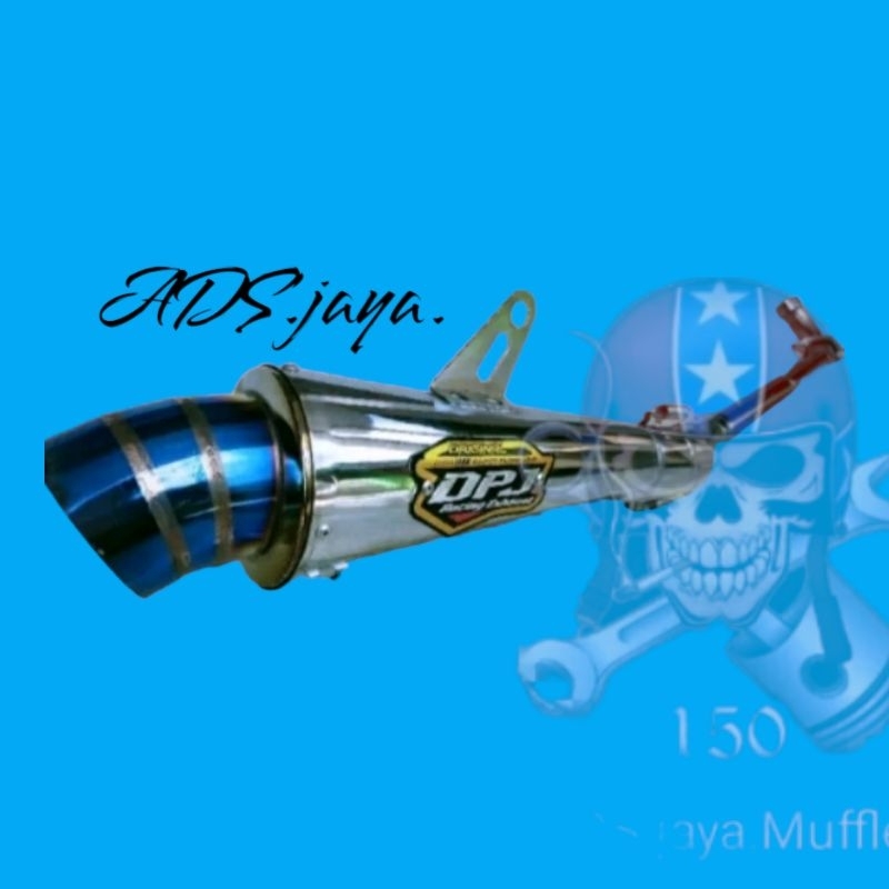 knalpot Racing Dpj jigsaw ujung Blue jupiter z jupiter Burhan jupiter robot supra supra x supra x 12
