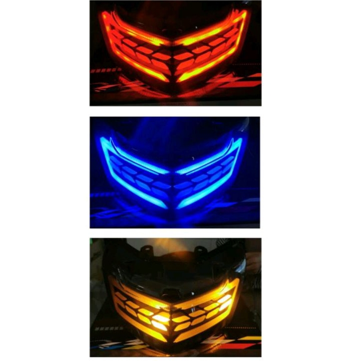 lampu stop nmax old variasi model padi